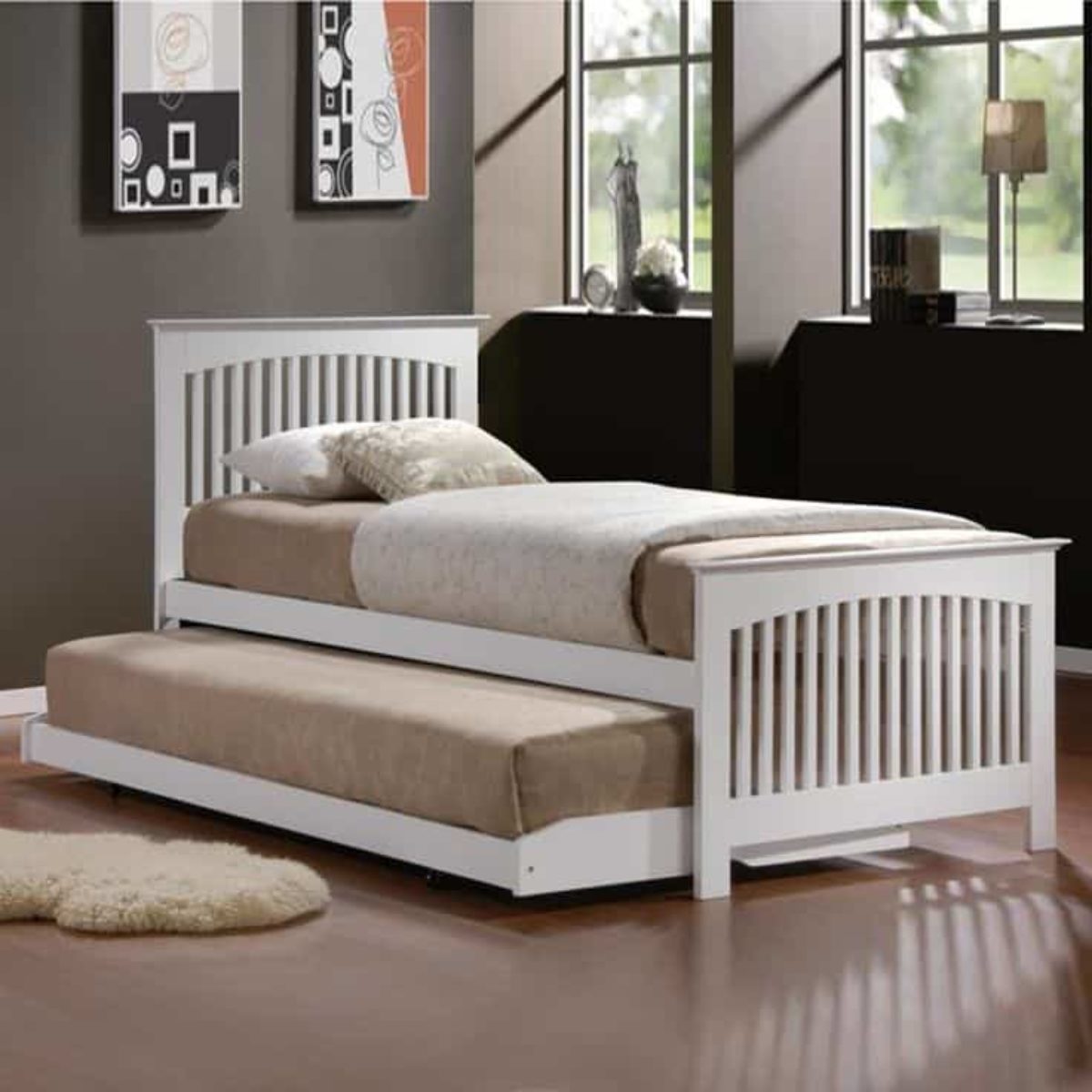 childrens beds with pull out bed underneath