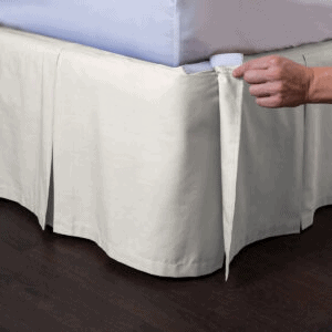 How to Keep a Bed Skirt in Place - 6 Strategies & Tricks