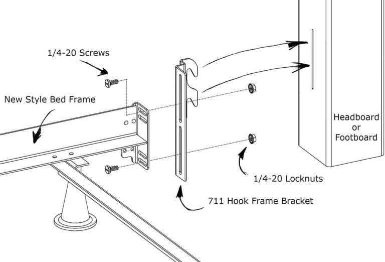 How to Disassemble a Sleigh Bed - Step by Step