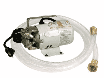 A quick and easy method for draining a waterbed is to use a pump like this one. 