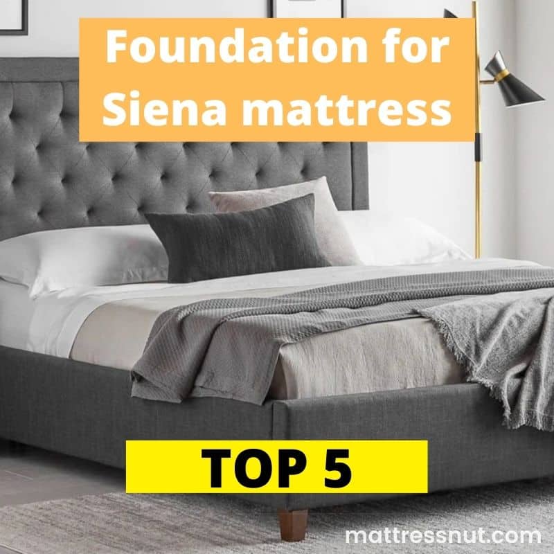 Foundation for Siena mattress