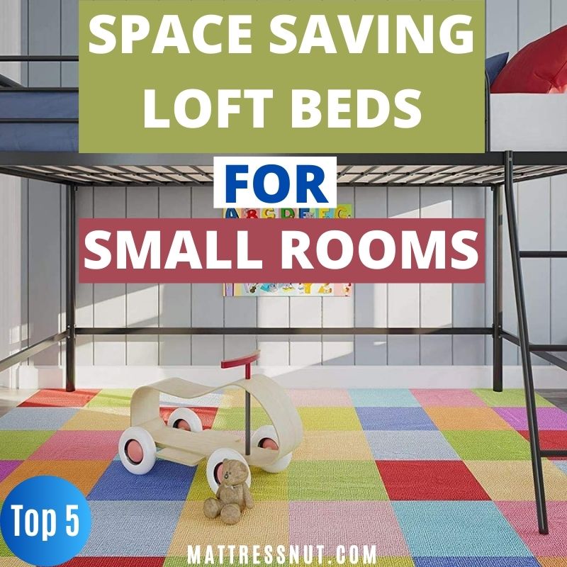 Space saving loft beds for small rooms