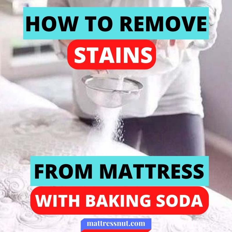 How to remove stains from mattress with baking soda