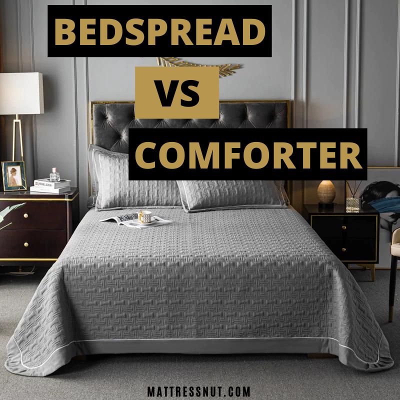 bedspread vs comforter