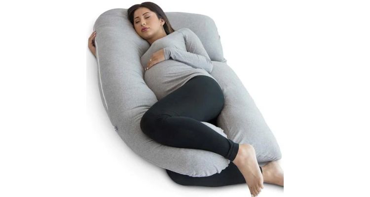 how to use c shaped pregnancy pillow