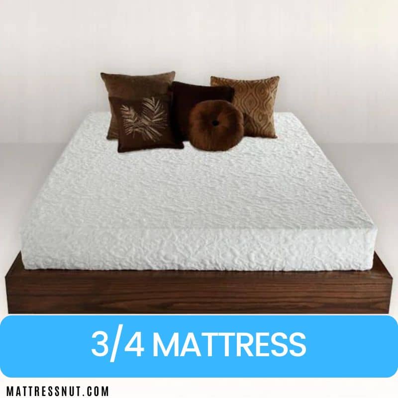 3/4 mattress