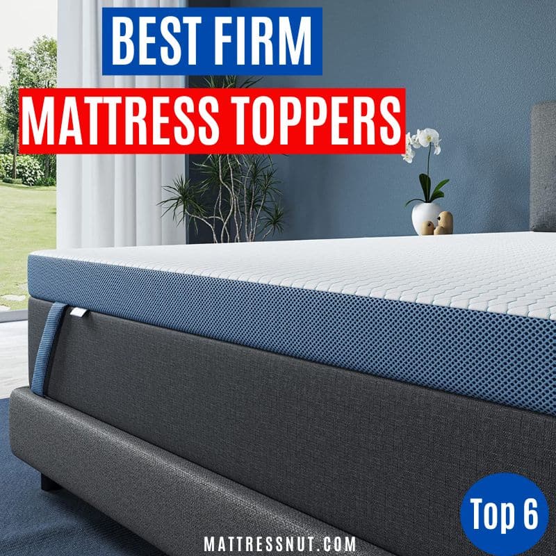 Best firm mattress toppers, 6 top rated models if your bed is too soft