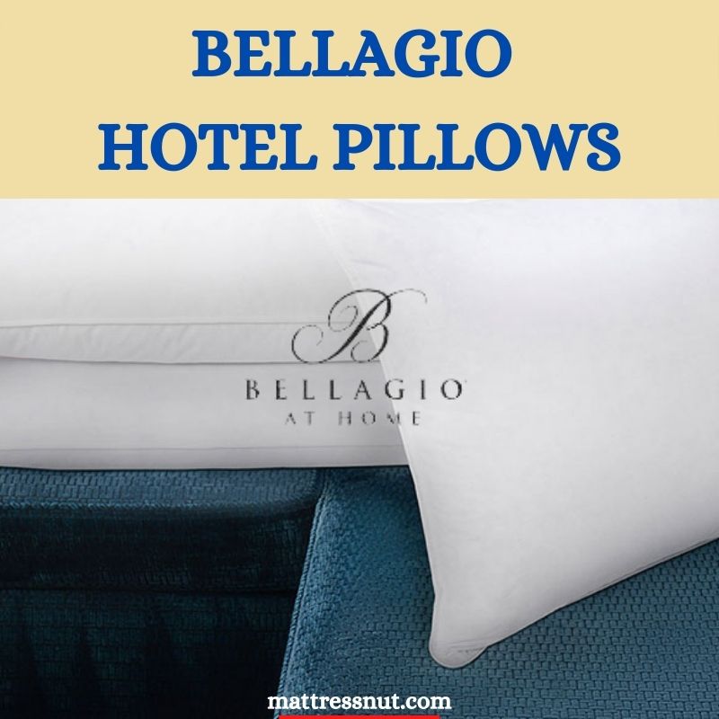 Bellagio hotel pillows