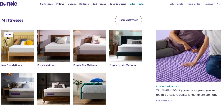purple mattress return cost