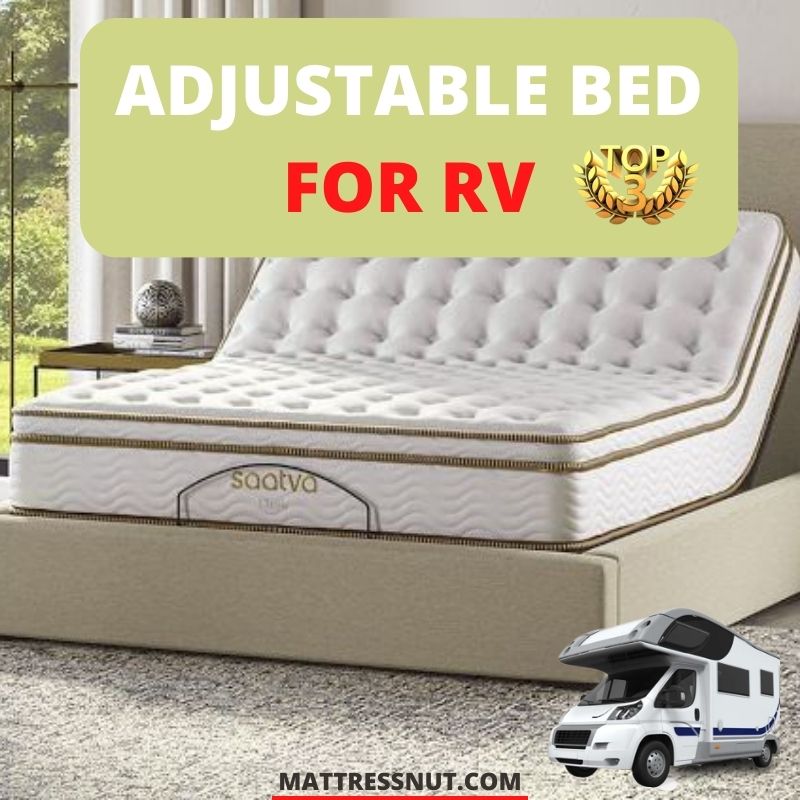 Adjustable bed for RV