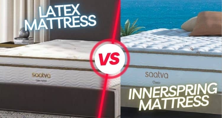 innerspring vs latex mattresses