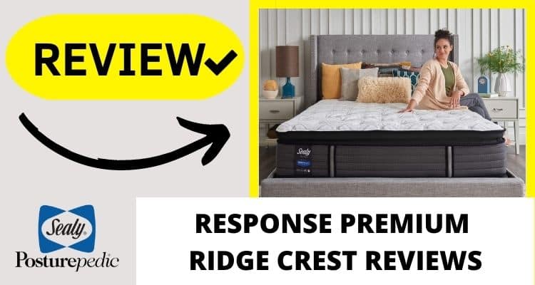 sealy response premium ridge crest 14 mattress plush