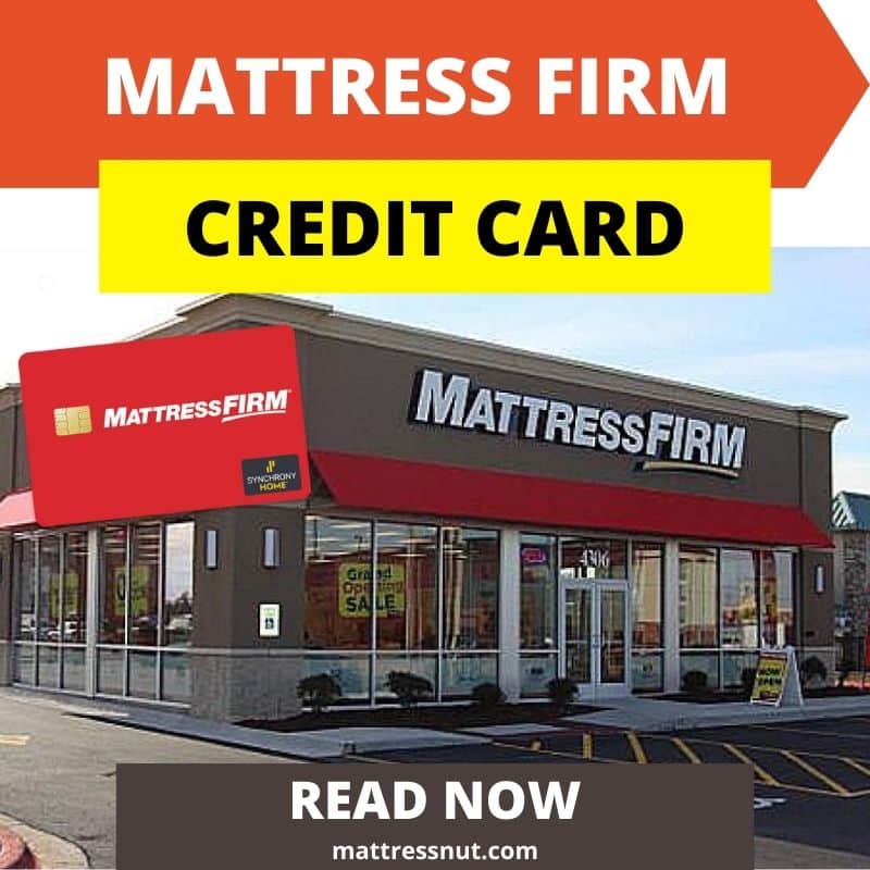 Mattress Firm Credit Card