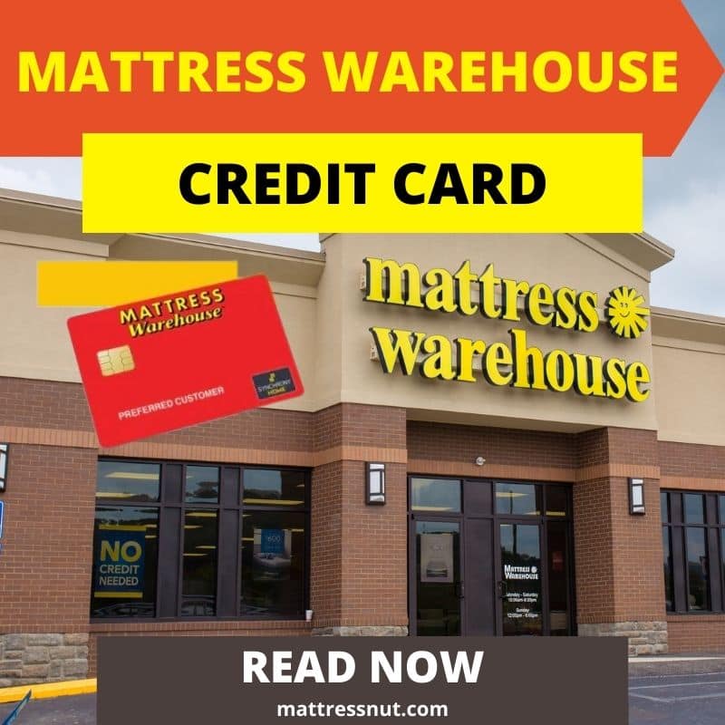 Mattress Warehouse Credit Card