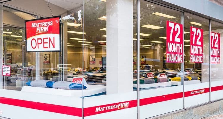 What Financing options does Mattress Firm offer