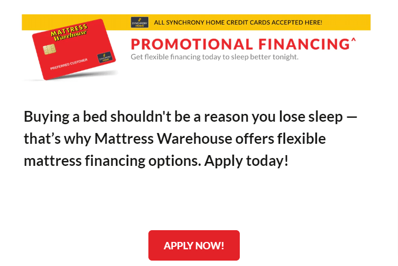 What is this Mattress Warehouse Credit Card