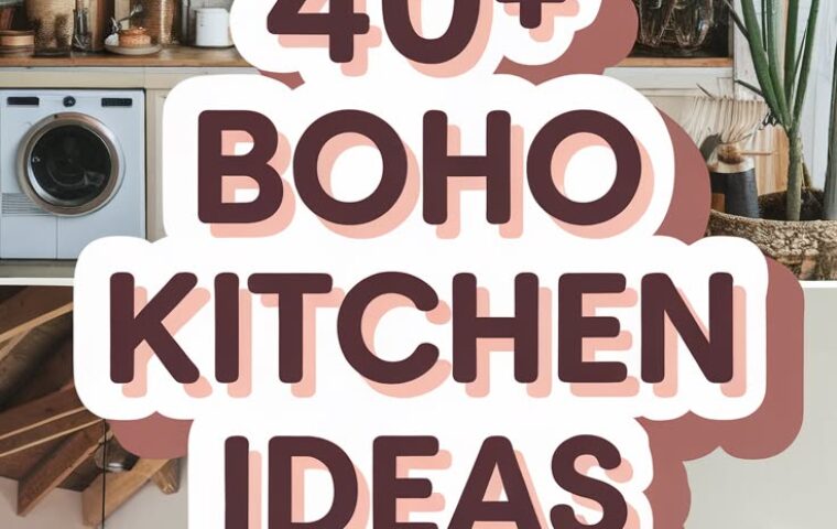 40+ Boho Kitchen Ideas: Modern Bohemian Decor & Design