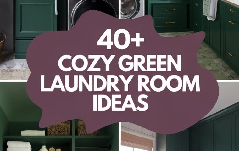 40+ Green Laundry Room Ideas