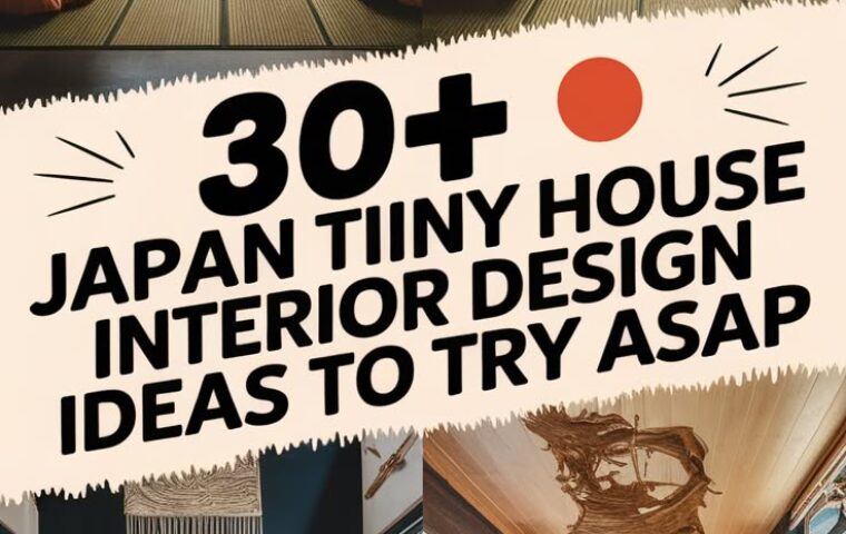 30+ Japan Tiny House Interior Design Ideas to Try ASAP