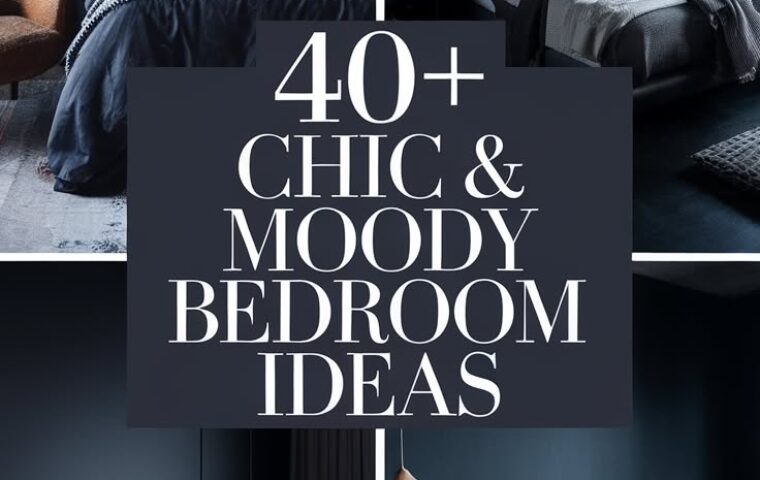 40+ Moody and Chic Bedroom Ideas